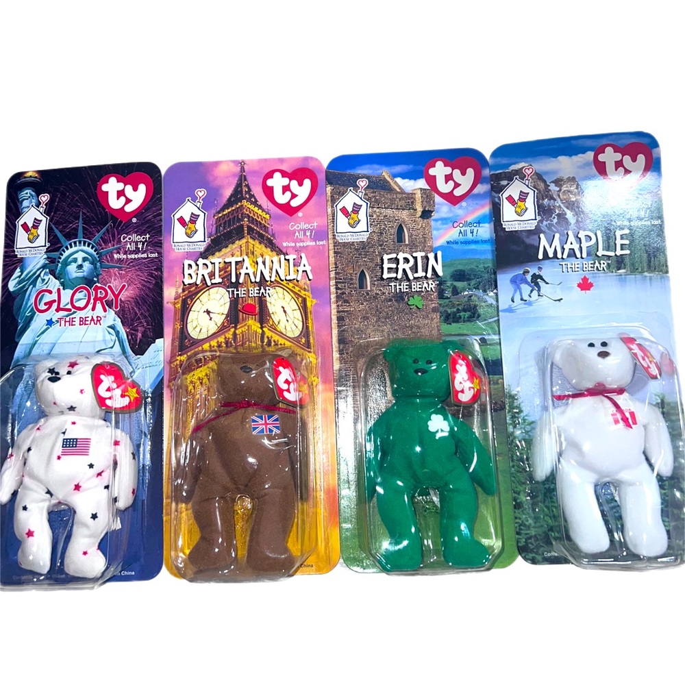 1999 Ty McDonalds International Beanie Babies